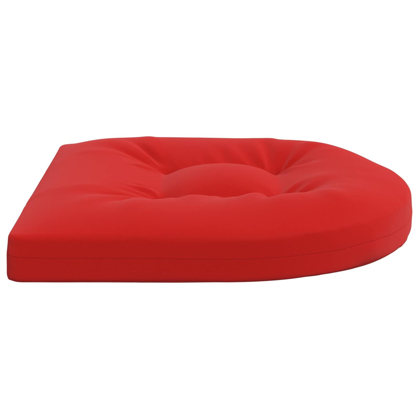 4-Piece Seat Cushions 4 pcs 100% Polyester Red 40 x 40 x 5 cm