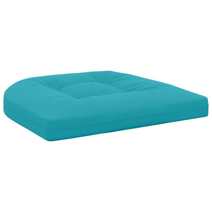 4-Piece Seat Cushions 4 pcs 100% Polyester Turquoise