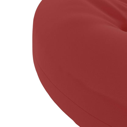 4-Piece Seat Cushions 4 pcs 100% Polyester Wine Red