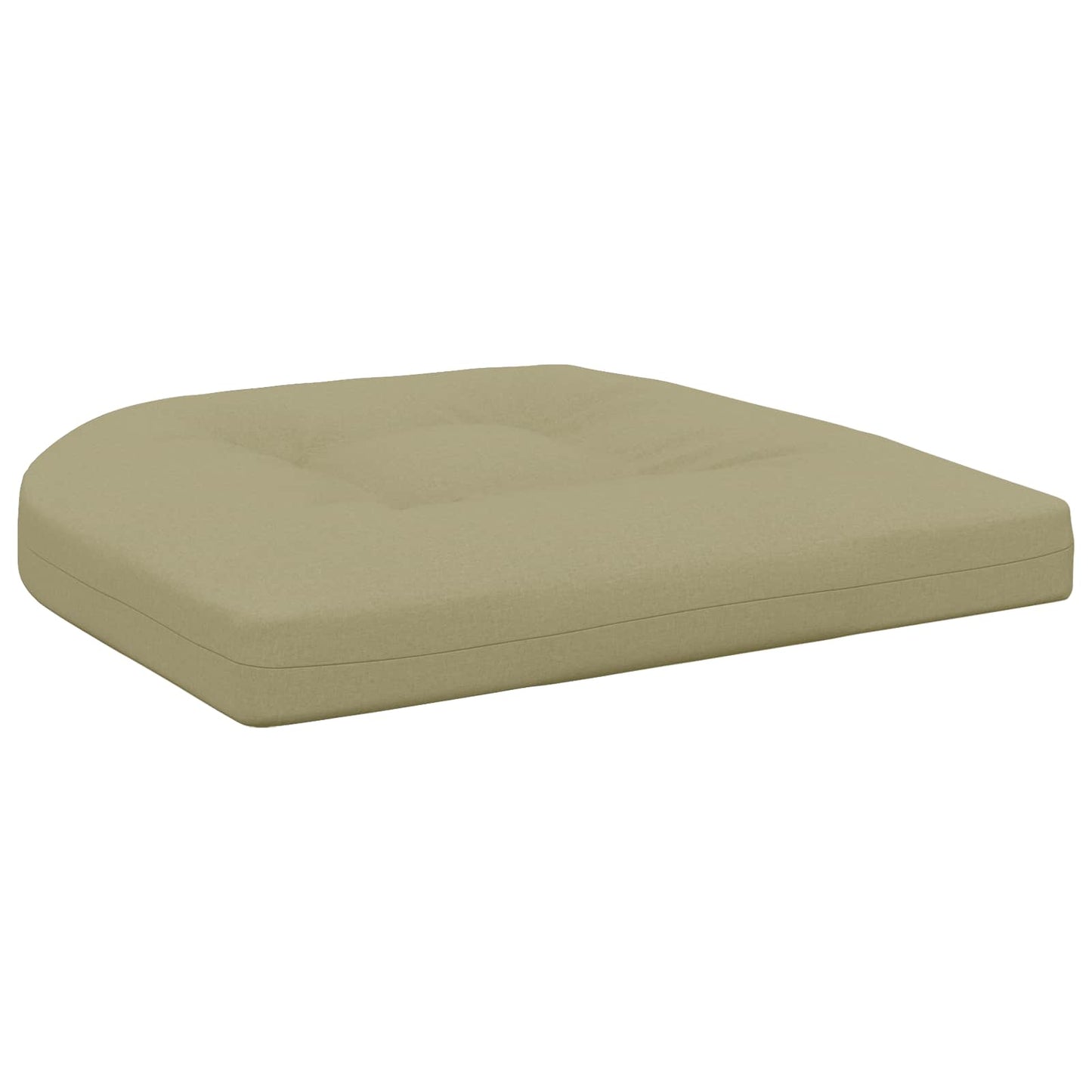 4-Piece Seat Cushions 4 pcs 100% Polyester Light Green