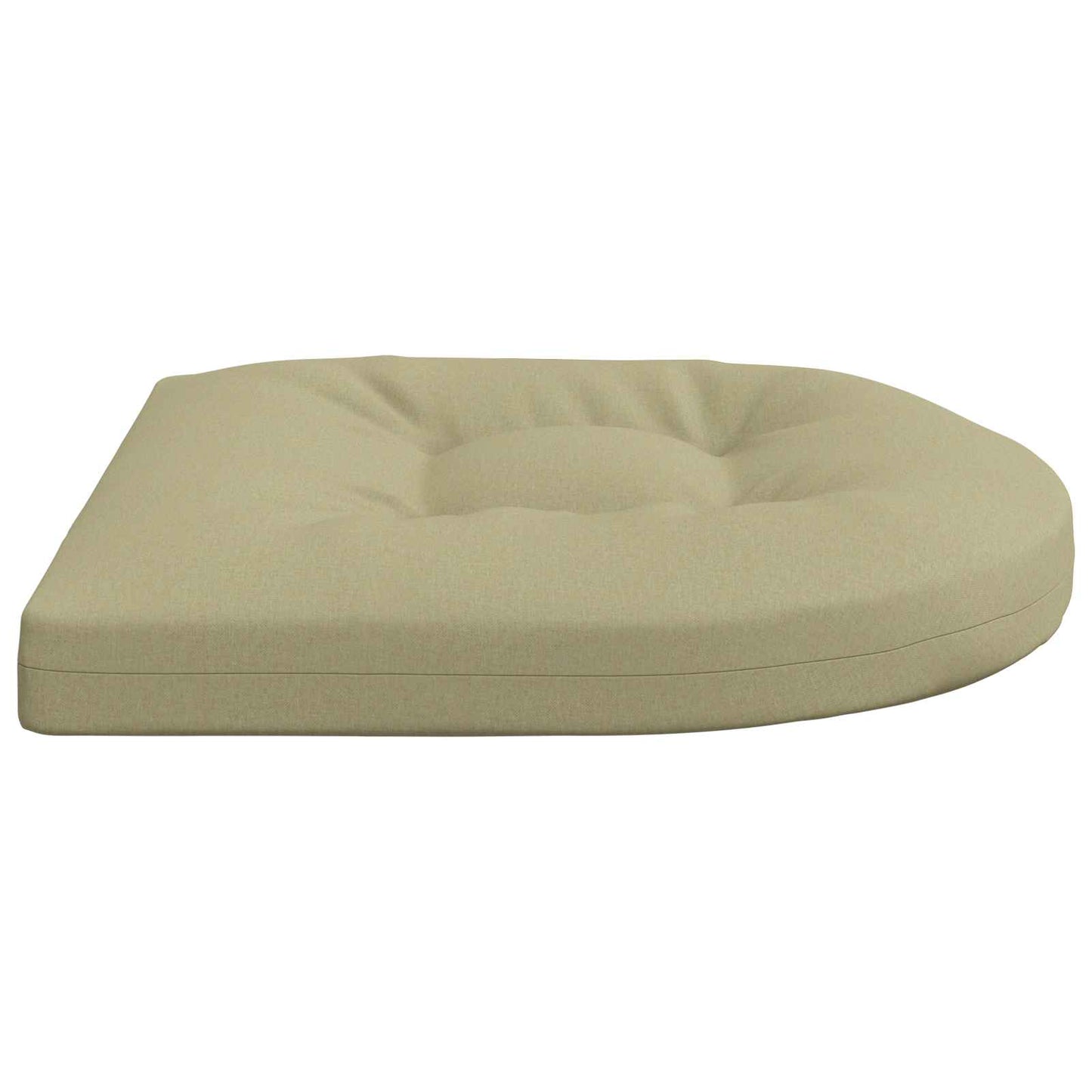 4-Piece Seat Cushions 4 pcs 100% Polyester Light Green