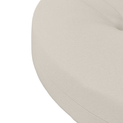 4-Piece Seat Cushions 4 pcs 100% Polyester White 45 x 45 x 5 cm
