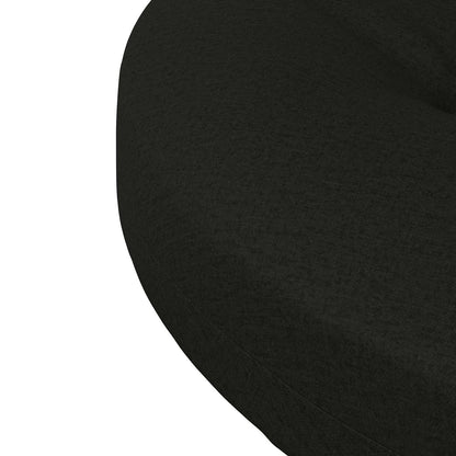 4-Piece Seat Cushions 4 pcs 100% Polyester Black 45 x 45 x 5 cm