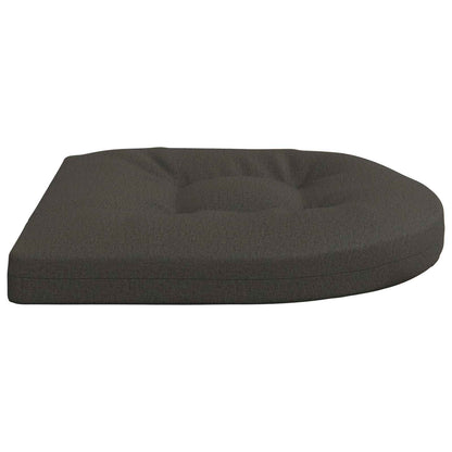 4-Piece Seat Cushions 4 pcs 100% Polyester Anthracite
