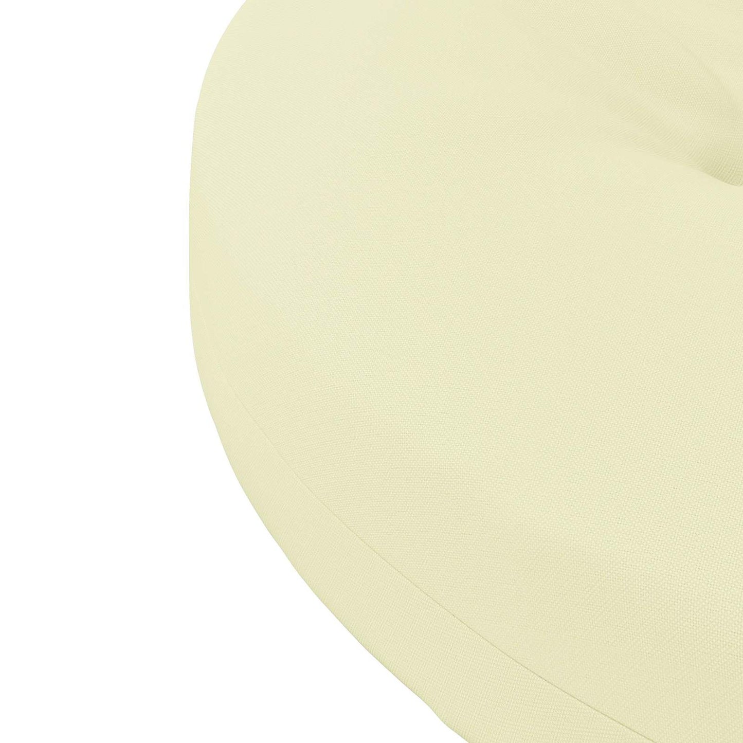 4-Piece Seat Cushions 4 pcs 100% Polyester Cream 45 x 45 x 5 cm