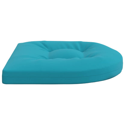 4-Piece Seat Cushions 4 pcs 100% Polyester Turquoise