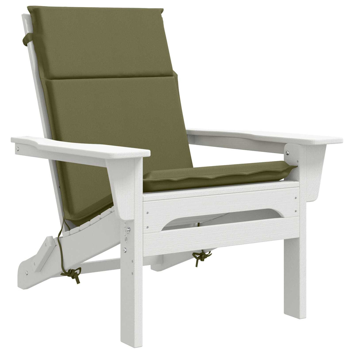 High Back Chair Cushion GEMERT 6 pcs 100% Polyester Olive Green