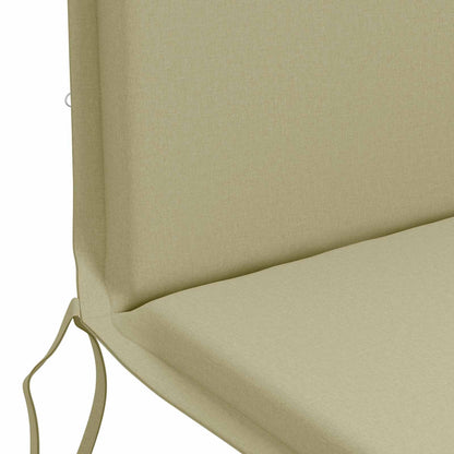High Back Chair Cushion GEMERT 6 pcs 100% Polyester Light Green