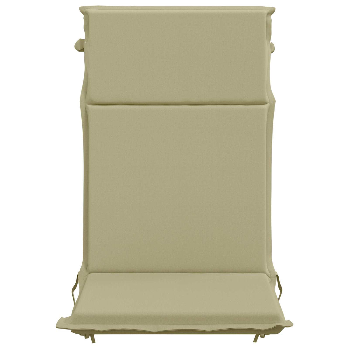 High Back Chair Cushion GEMERT 6 pcs 100% Polyester Light Green