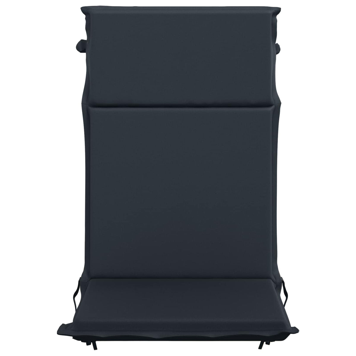 High Back Chair Cushion GEMERT 6 pcs 100% Polyester Dark Blue