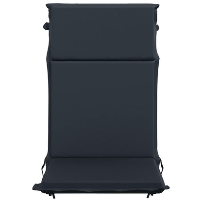 High Back Chair Cushion GEMERT 6 pcs 100% Polyester Dark Blue