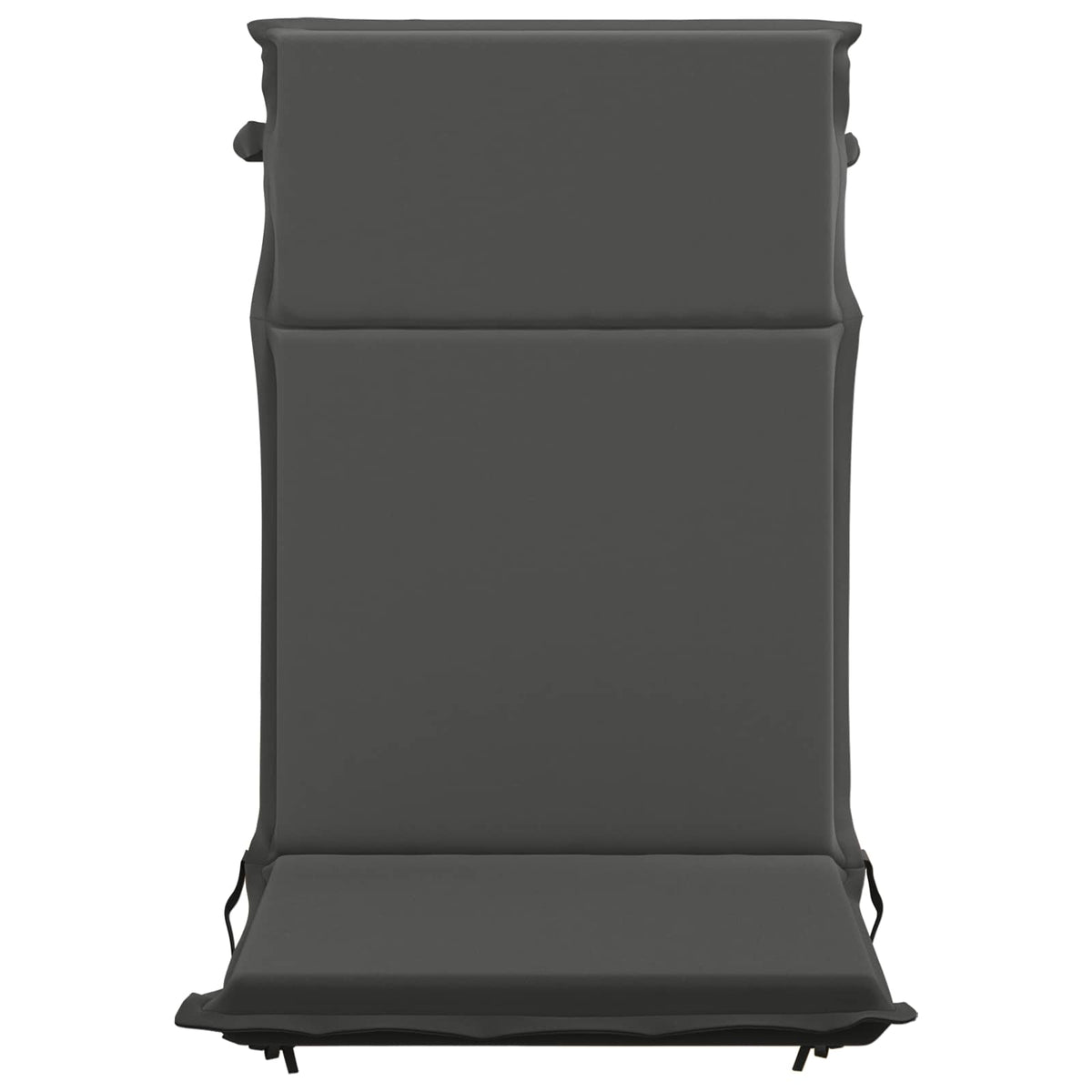 High Back Chair Cushion GEMERT 6 pcs 100% Polyester Anthracite