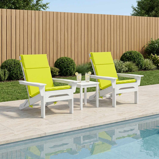 High Back Chair Cushion GEMERT 2 pcs 100% Polyester