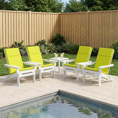 High Back Chair Cushion GEMERT 4 pcs 100% Polyester