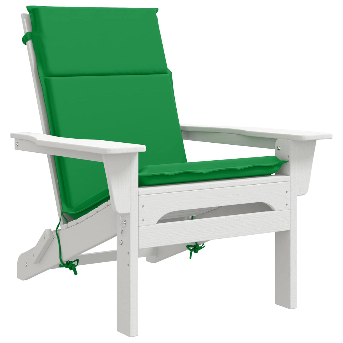 High Back Chair Cushion GEMERT 4 pcs 100% Polyester Green