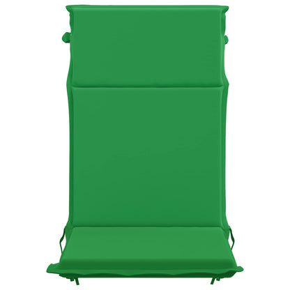 High Back Chair Cushion GEMERT 6 pcs 100% Polyester Green