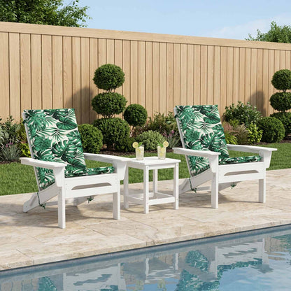 High Back Chair Cushion GEMERT 2 pcs 100% Polyester