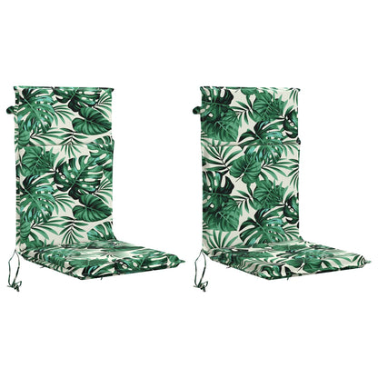 High Back Chair Cushion GEMERT 2 pcs 100% Polyester