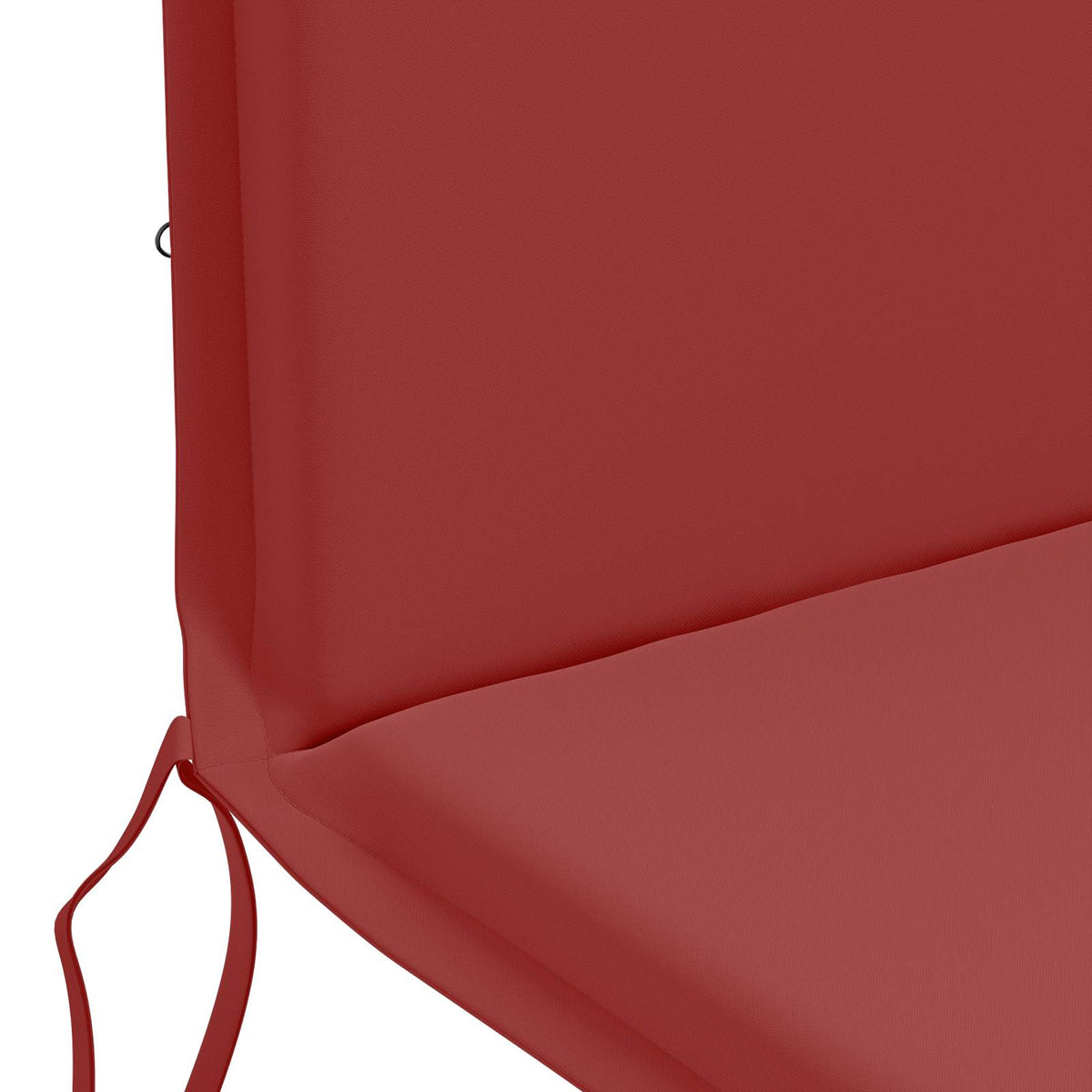 High Back Chair Cushion GEMERT 2 pcs 100% Polyester Wine Red