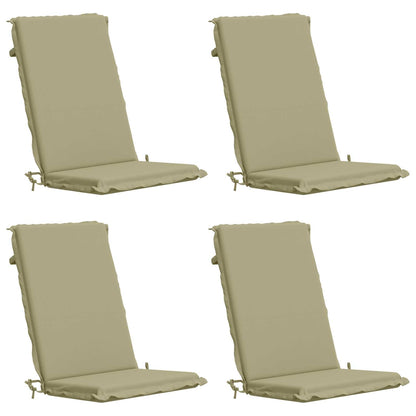 4-Piece High Back Bhair Cushions GEMERT 4 pcs 100% Polyester