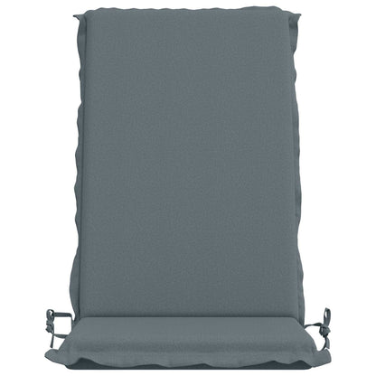 High Back Chair Cushion GEMERT 2 pcs 100% Polyester Blue