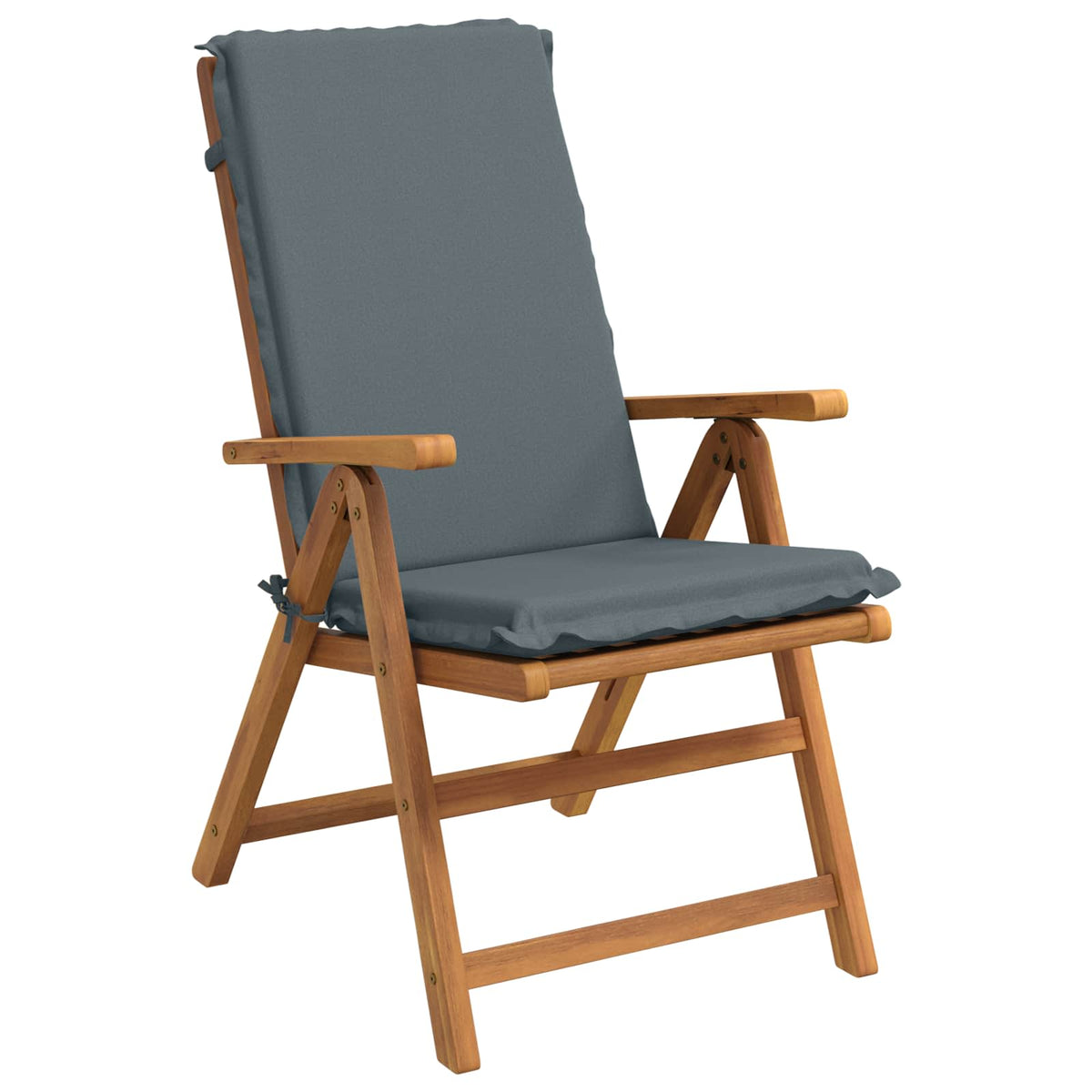 High Back Chair Cushion GEMERT 2 pcs 100% Polyester Blue