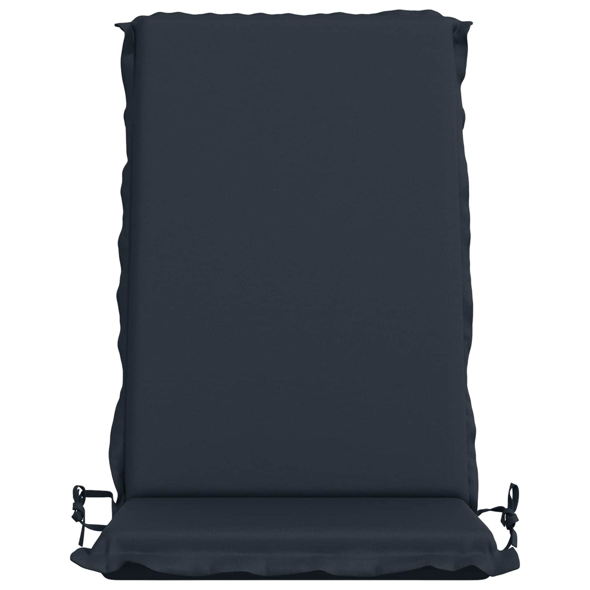 High Back Chair Cushion GEMERT 4 pcs 100% Polyester Dark Blue