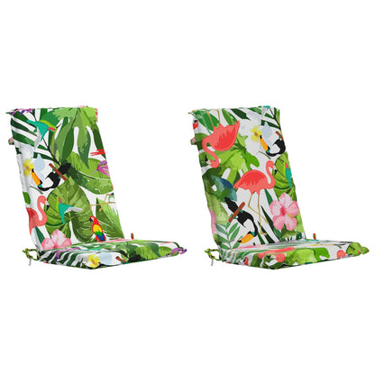 2-Piece High Back Bhair Cushions GEMERT 2 pcs 100% Polyester