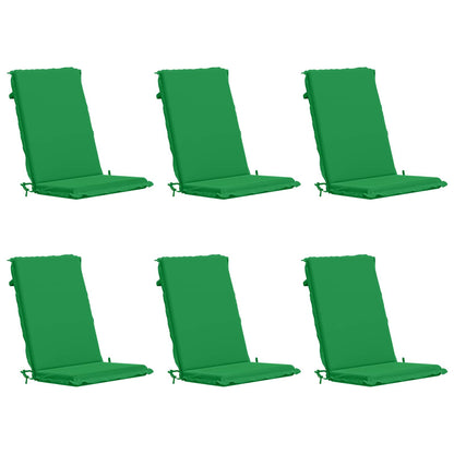 6-Piece High Back Bhair Cushions GEMERT 6 pcs 100% Polyester