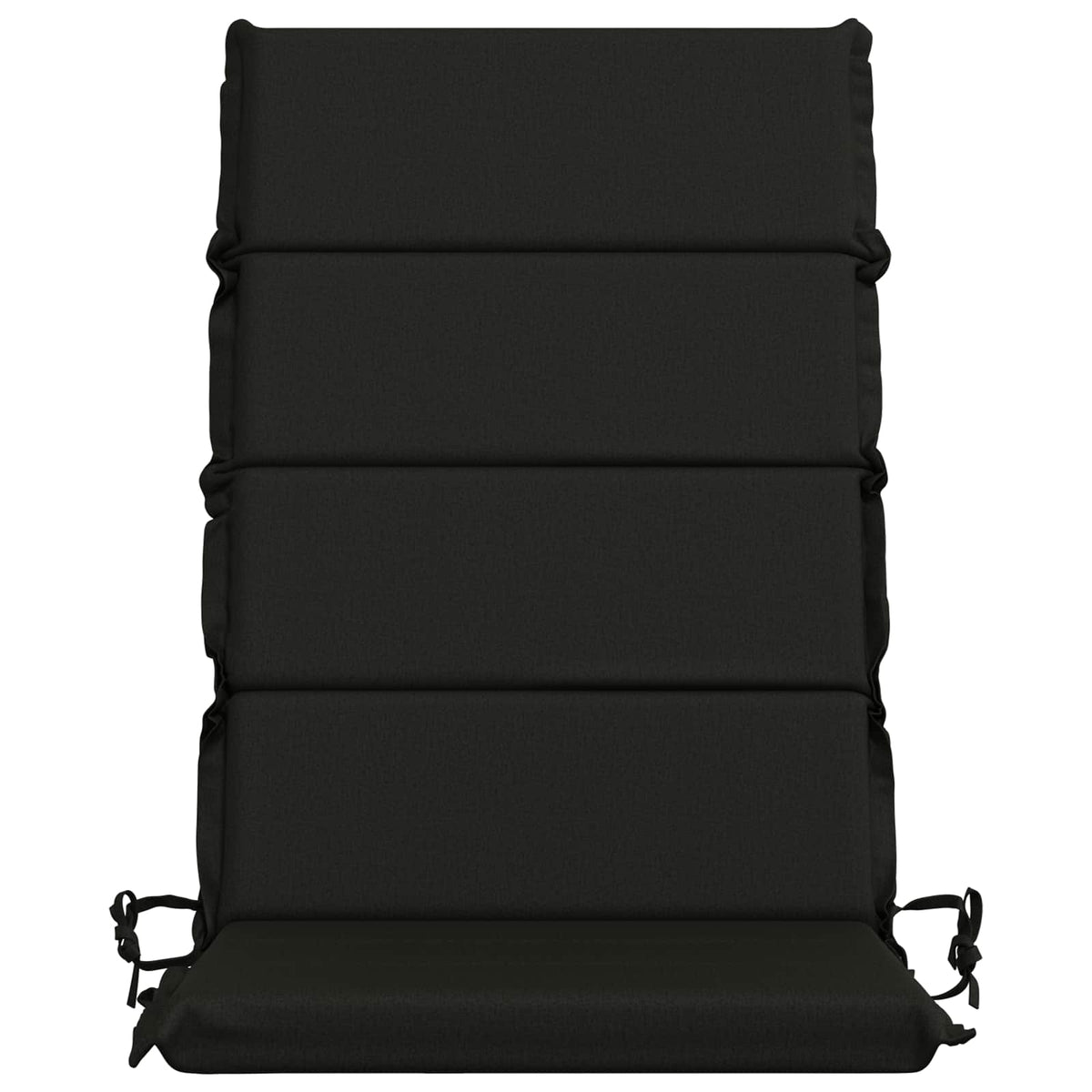 2-Piece High Back Bhair Cushions GEMERT 100% Polyester Black