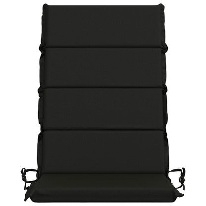 2-Piece High Back Bhair Cushions GEMERT 100% Polyester Black