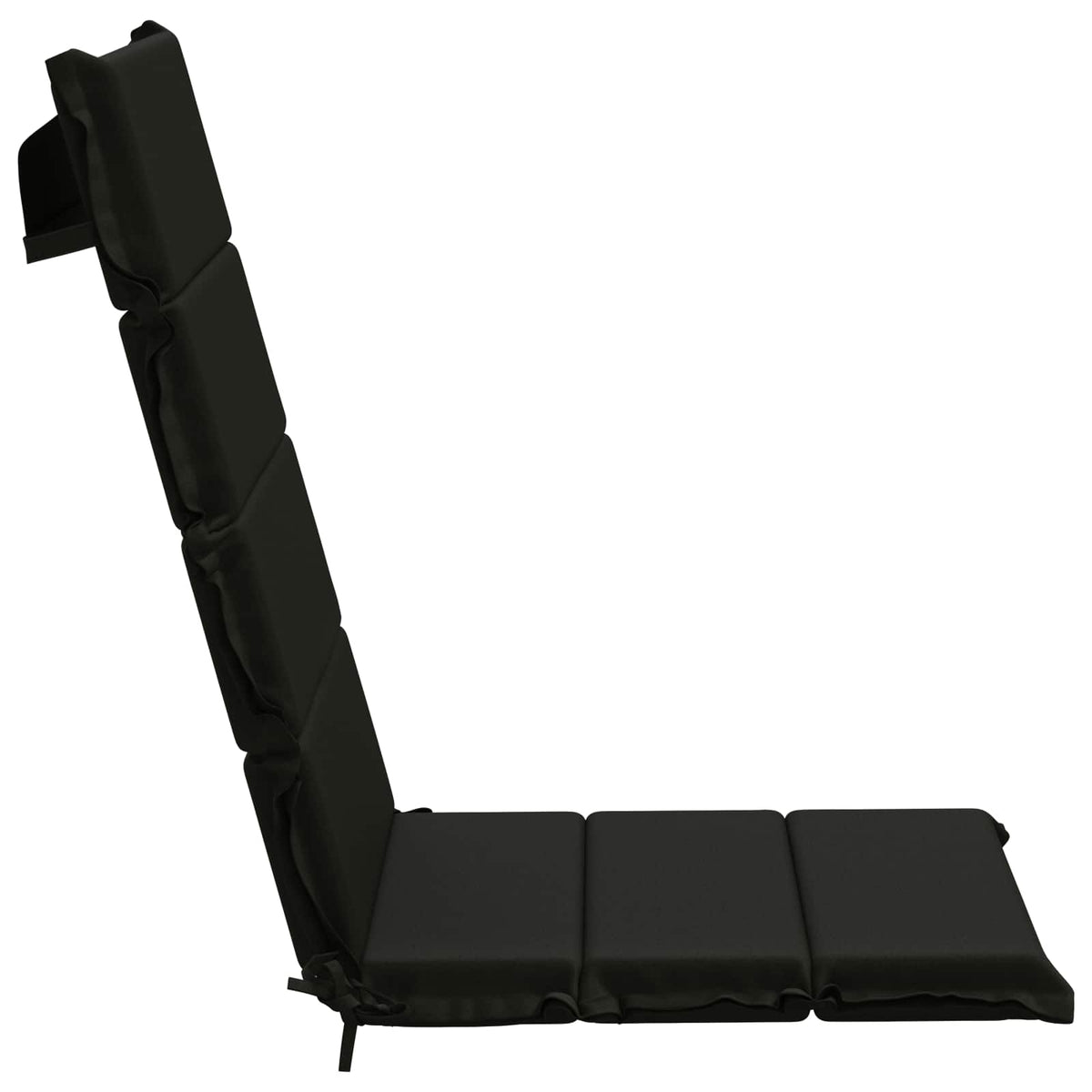 2-Piece High Back Bhair Cushions GEMERT 100% Polyester Black