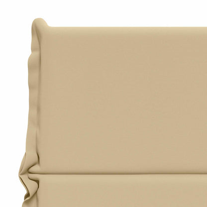 4-Piece High Back Bhair Cushions GEMERT 100% Polyester Beige