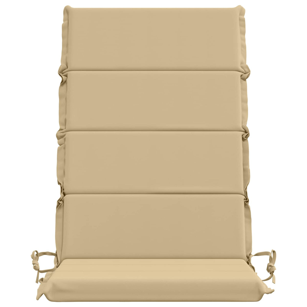 6-Piece High Back Bhair Cushions GEMERT 100% Polyester Beige