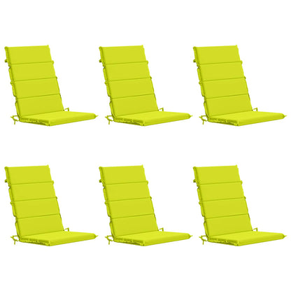 6-Piece High Back Bhair Cushions GEMERT 100% Polyester