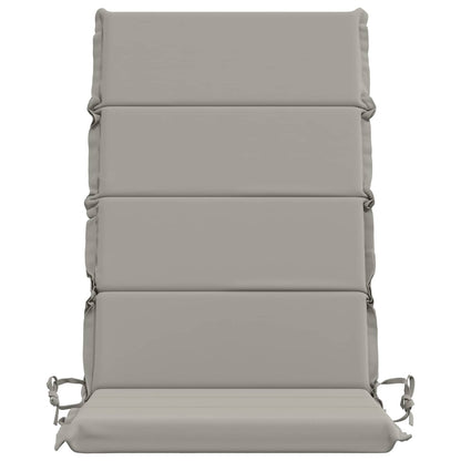 6-Piece High Back Bhair Cushions GEMERT 100% Polyester Grey