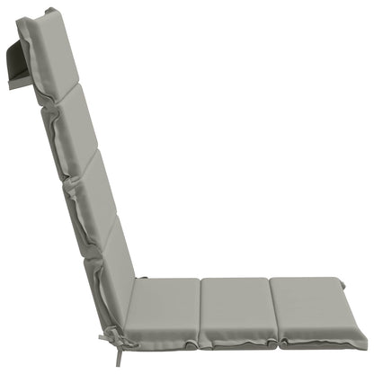 6-Piece High Back Bhair Cushions GEMERT 100% Polyester Grey