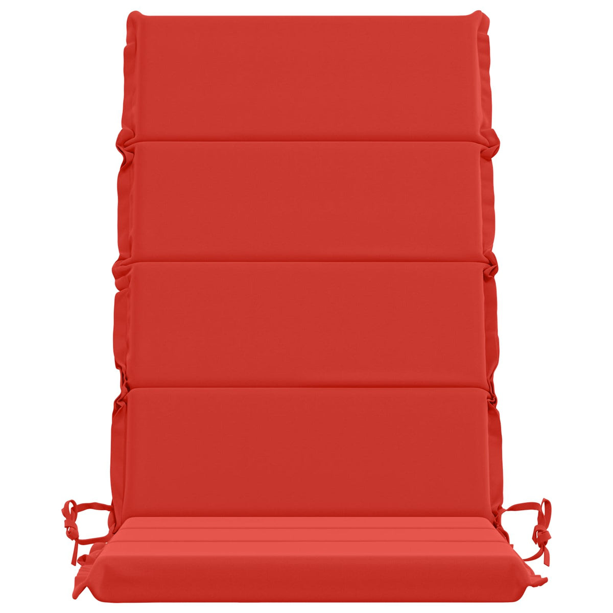 2-Piece High Back Bhair Cushions GEMERT 100% Polyester Red