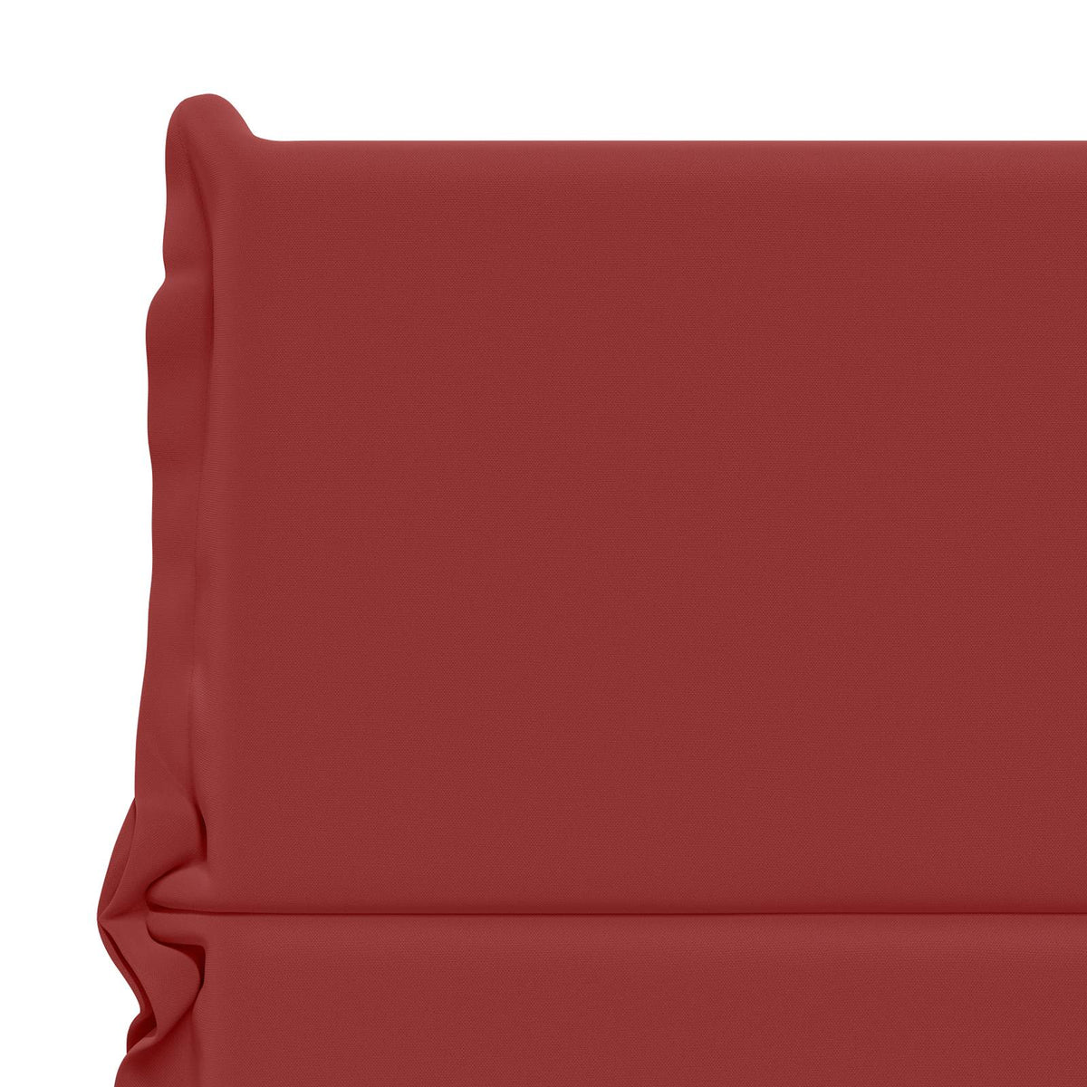 2-Piece High Back Bhair Cushions GEMERT 100% Polyester Wine Red