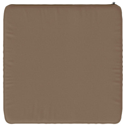 4-Piece Seat Cushions VUGHT 4 pcs 100% Polyester Taupe