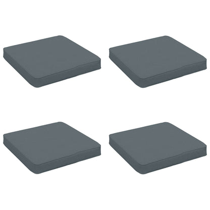 4-Piece Seat Cushions VUGHT 4 pcs 100% Polyester Blue