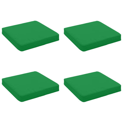 4-Piece Seat Cushions VUGHT 4 pcs 100% Polyester Green