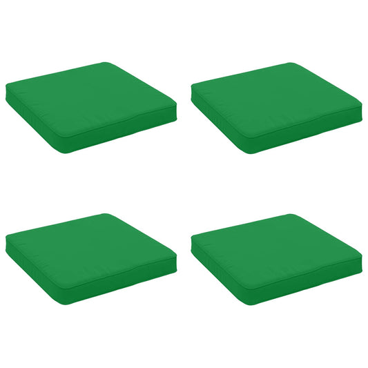 4-Piece Seat Cushions VUGHT 4 pcs 100% Polyester Green
