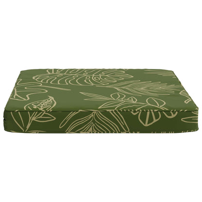 4-Piece Seat Cushions VUGHT 4 pcs 100% Polyester Leaf Design