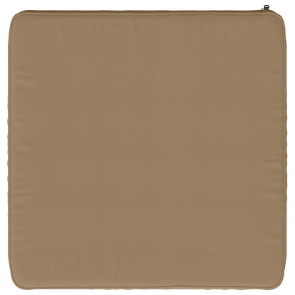 4-Piece Seat Cushions VUGHT 4 pcs 100% Polyester Taupe