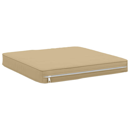4-Piece Seat Cushions VUGHT 4 pcs 100% Polyester Beige