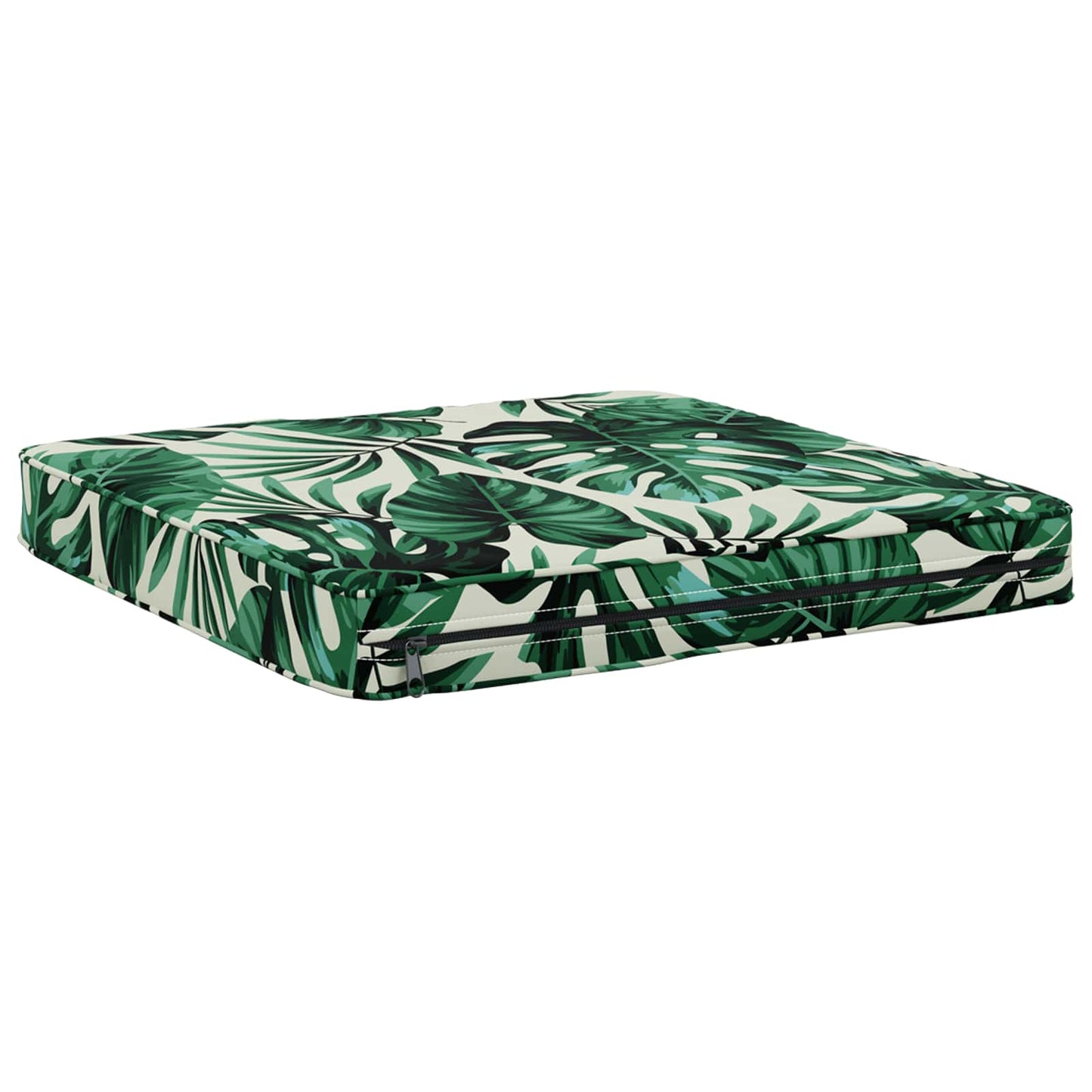4-Piece Seat Cushions VUGHT 4 pcs 100% Polyester Leaf Pattern