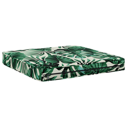 4-Piece Seat Cushions VUGHT 4 pcs 100% Polyester Leaf Pattern
