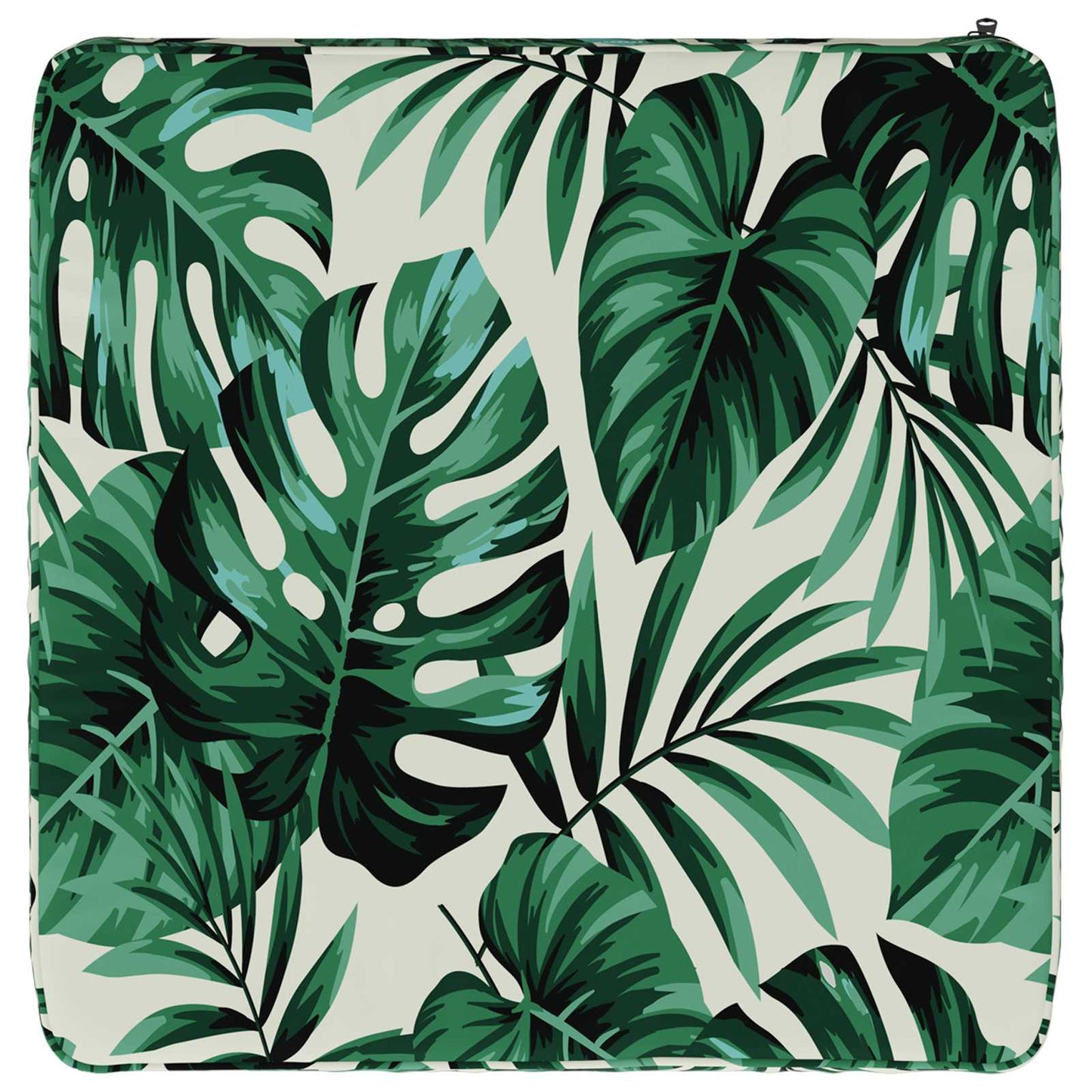 4-Piece Seat Cushions VUGHT 4 pcs 100% Polyester Leaf Pattern