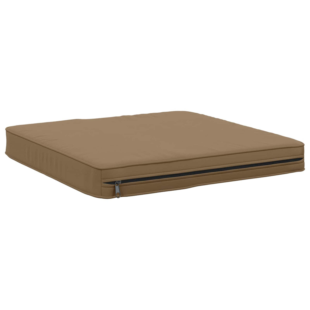 4-Piece Seat Cushions VUGHT 4 pcs 100% Polyester Taupe